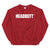 Sweatshirt - "HEADBUTT™" - Red