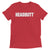 Leduc Lethwei T-shirt - "HEADBUTT™" - Triblend - Red