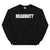 Sweatshirt - "HEADBUTT™" - Black